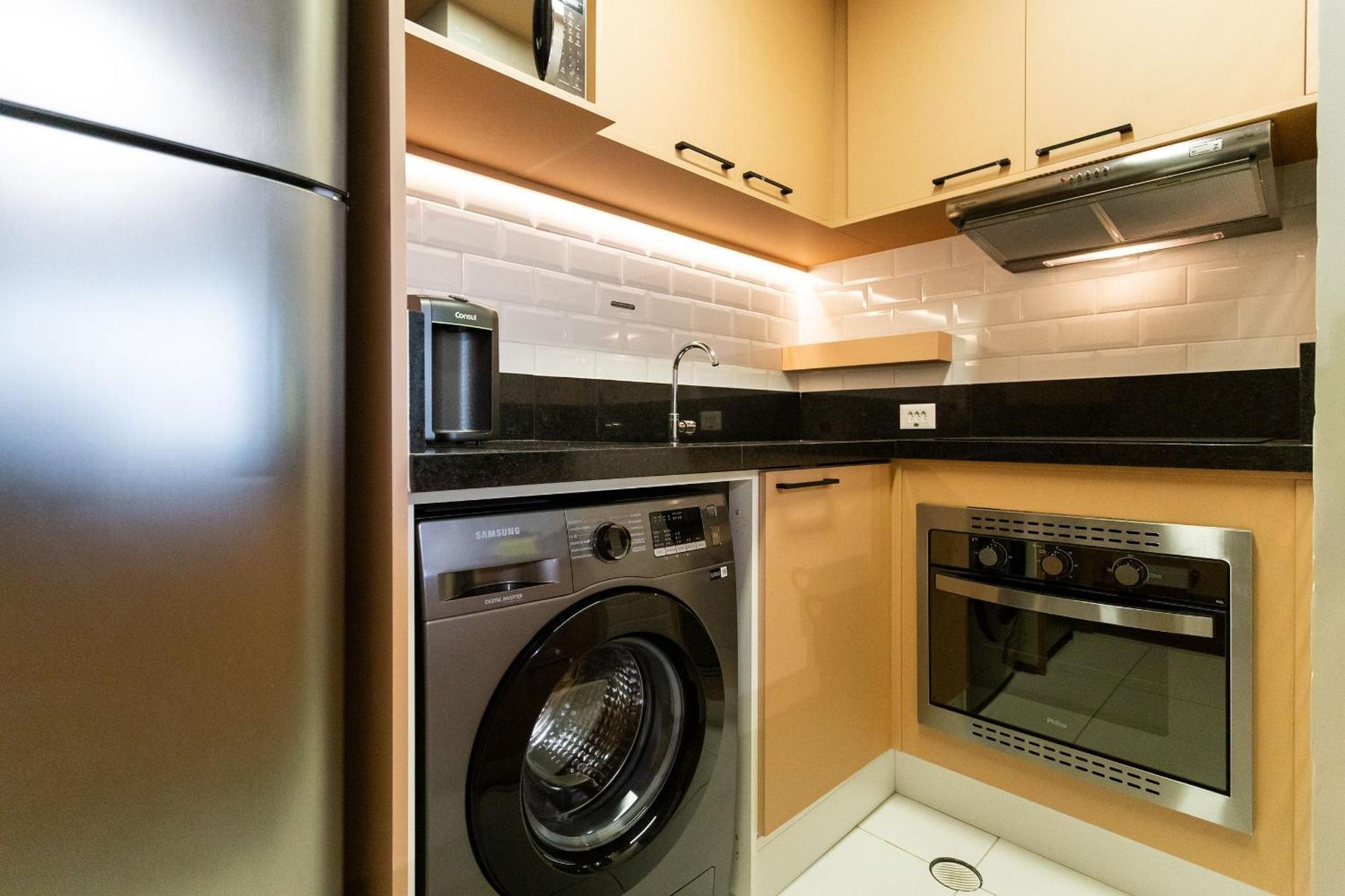Apartamento Maquina De Lavar E Garagem Perto Da Paulista